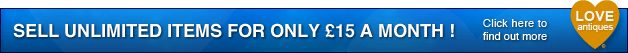 Sell unlimited items for only £15 a month!! No hidden fees and no commission. Click here to find out more!