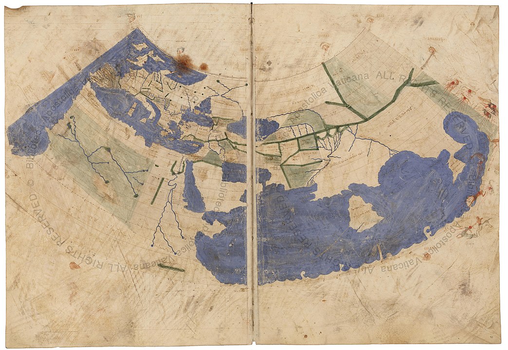 collecting antique maps - like the first ever map produced on paper by Ptolemy.