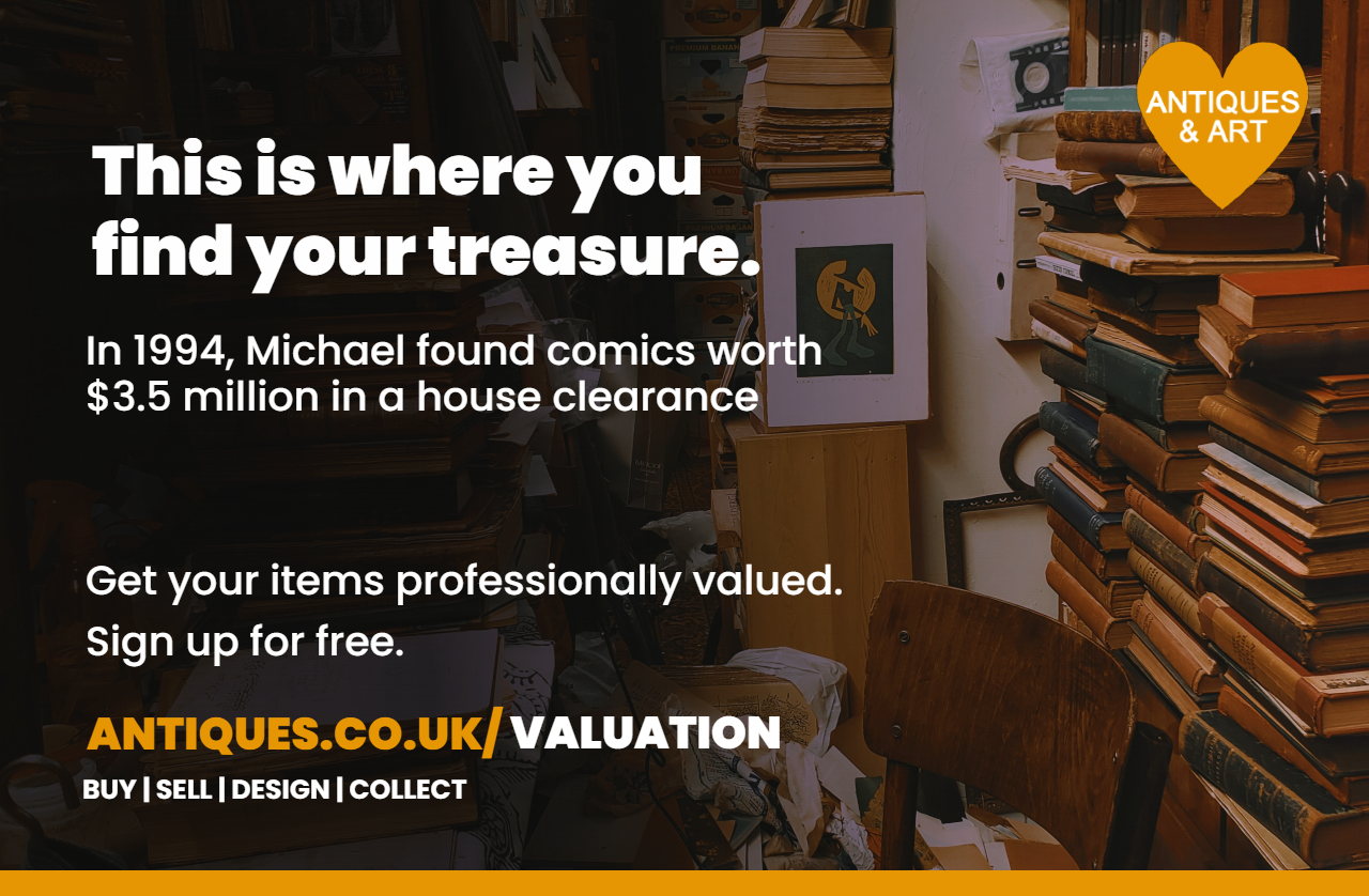 Get your items professionally valued with antiques.co.uk